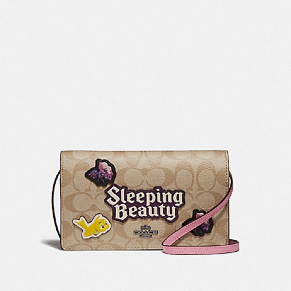 NWOT Disney x Coach Sleeping Beauty Crossbody